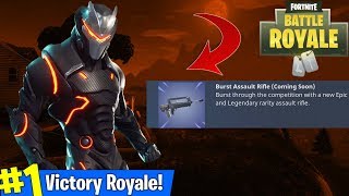 FORTNITE NEW EPIC/LEGENDARY BURST AR UPDATE SOON! (FORTNITE NEW UPDATE)
