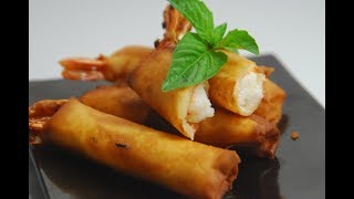 Shrimp Spring Rolls | Cooksmart | Sanjeev Kapoor Khazana