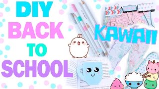DIY Back to School * Канцелярия в стиле Kawaii * Bubenitta