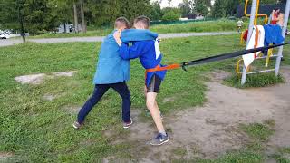 Работа со жгутом.Дзюдо. УТС. Лето. 11-15 лет.