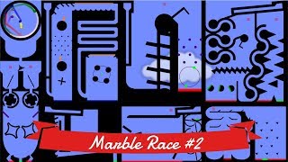 Marble Race #2: Elimination - 12 colors | Bouncy Marble