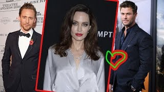 Did Chris Hemsworth really creat a date between Angelina Jolie and Tom Hiddleston?