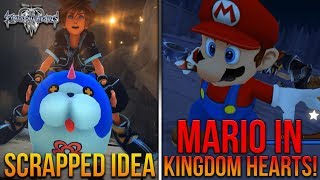 KH3 Scrapped Idea, Mario Mod For Kingdom Hearts 2, Keyblade Design Process