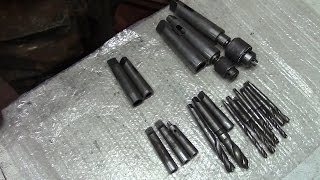 Небольшая покупка оснастки в офлайне и размещение сверл у токарного