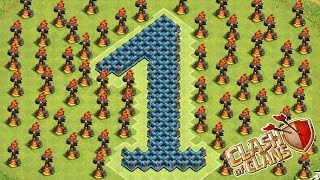 Destroying Most Popular TH10 Base in Clash of Clans!