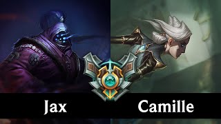 JAX vs CAMILLE (TOP) /// NA Master /// Patch 7.24 /// Preseason 8