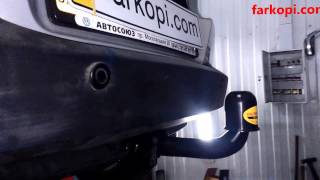 Установка фаркопа Auto-Hak на VW Tiguan