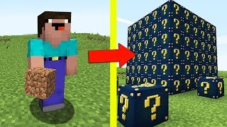 НУБ ПРОТИВ ЛАКИ БЛОКОВ В МАЙНКРАФТ 7 ! Мультик Майнкрафт Minecraft