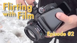 Flirting with Film #2:  Medium Format - Snow in Central Park