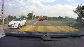 Sho-me G-900 STR прошивка от 1.09.17 vs КРИС-П в спину за фурой