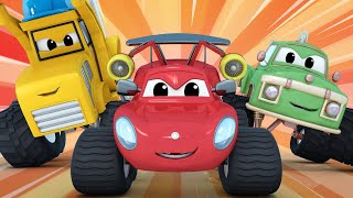 Cidade do Monster Truck | A corrida maluca! ? Desenhos Animados para Crianças.