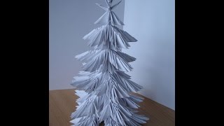 Модульная ёлка оригами - часть 1 из 2 (origami)