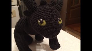 Глаза игрушки - ее характер и настроение. Ночная фурия Беззубик ручной работы