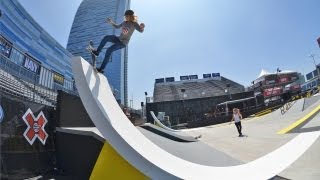 Blog Cam #61 - X Games Girls Skate Street Practice Day 1