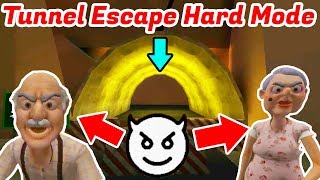 Grandpa And Granny House Chapter 2 Tunnel Escape in Heavy Mode