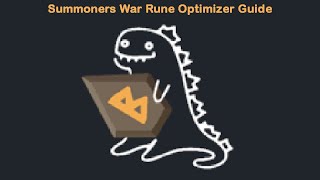 Summoners War Exporter and Rune Optimizer Tutorial