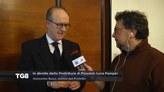 LIVE dalla Prefettura di Pescara - Autovelox Bussi, vertice dal Prefetto