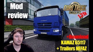 ETS2 1.31 MODS|KAMAZ 65117|Обзор Модов Euro Truck Simulator 2