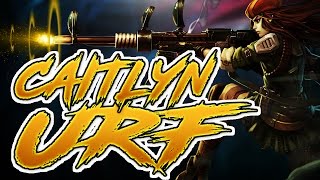URF 2017 CAITLYN - Ultra Rapid Fire 2017 Caitlyn - URF All Random - League of Legends