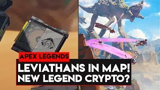 Apex Legends: NEW LEGEND CRYPTO? LEVIATHANS MAP CHANGER! SEASON 2 BATTLE CHARGE!