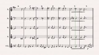 All of me - Jazz Classic - Clarinet Quintet