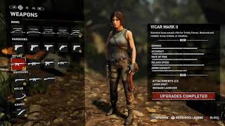 Shadow of the Tomb Raider - All Weapons