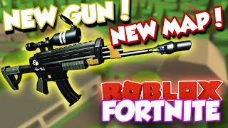 *HUGE* NEW UPDATE TO ROBLOX FORTNITE!! (New Map POI, NEW GUN, and MORE!) / Island Royale