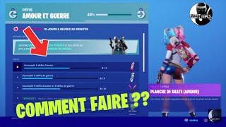 FORTNITE : COMMENT accomplir 5 défis d'amour et guerre, opération destruction
