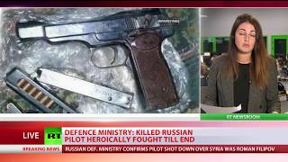 'This one's for you': Su-25 pilot set off grenade when surrounded by terrorists in Syria – MoD