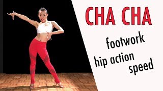 Intermediate CHA CHA Steps - Cucaracha & Turn Dance tutorial  | Footwork Friday (Ep 17)