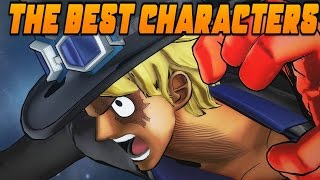 One Piece Burning Blood: TOP 5 BEST CHARACTERS! THE BEST CHARACTERS IN THE GAME