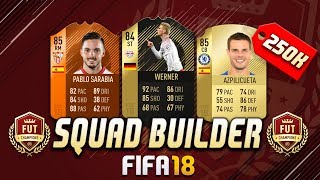 Den Bedste Billige Angriber i Spillet?! - 250K FUT Champions Squad Builder FIFA 18 [Dansk]