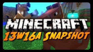 Minecraft Snapshots - 13w16a - Tamable Horses, Wool Carpets & More!