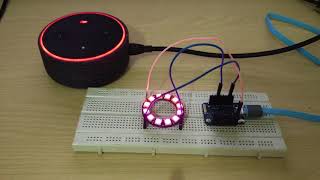 How To Control RGB LED or Neopixel Strip Using Amazon Echo Alexa and NodeMCU