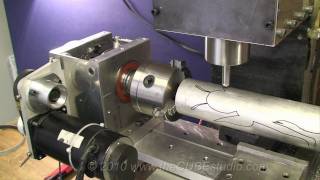 New Super Duty 4th Axis Rotary Engraving on mini-machining center