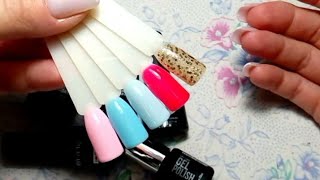 AliExpress / распаковка/выкраска гель-лаков. (#11)