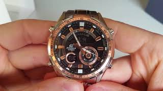 Что то новое. Casio Edifice ERA 600. Обзор и настройка (Review and setting)