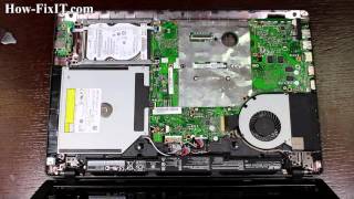 Reset BIOS settings Asus R510 laptop | CMOS battery replacement