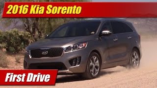 2016 Kia Sorento First Drive