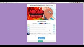 Как бесплатно получить стим ключ игры Magma Tsunami!FREE