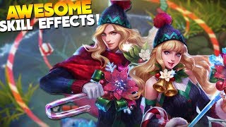 NEW Christmas Skins! Lancelot & Odette Gameplay Mobile Legends
