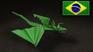 Origami: Dragão Cobra ( Marc Vigo ) - Instruções em português PT BR