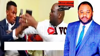 Interrogé sur l'ffaire de Moïse MBIYE, Le Prophète BAKARA Frappe un journaliste en pleine Émission