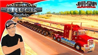 American Truck Simulator Mods Kenworth T609 Heavy Haul Road Train