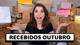 RECEBIDOS de Outubro! | Lu Ferreira