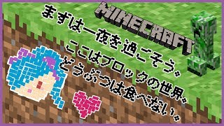 【Minecraft】イオリの街を作るんじゃああ！まずはゾンビ対策【アイドル部】