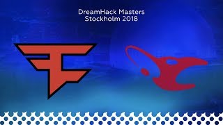 FaZe vs mousesports FullSeries | CSGO Highlights | DreamHack Masters Stockholm 2018 (01.09.2018)