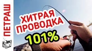 Рыбалка! ОКУНЬ и СУДАК дуреет от этой проводки! Микроджиг