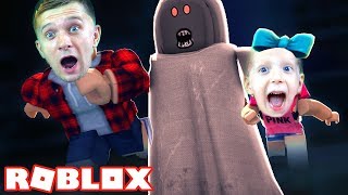В Гостях у GRANNY БАБА ЗИНА в ROBLOX! Милана и Папа Совершают ПОБЕГ от Злой Бабули от FFGTV Роблокс