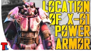 Fallout 4 - HOW TO FIND X-01 POWER ARMOR - Complete Guide - 4K 60 fps